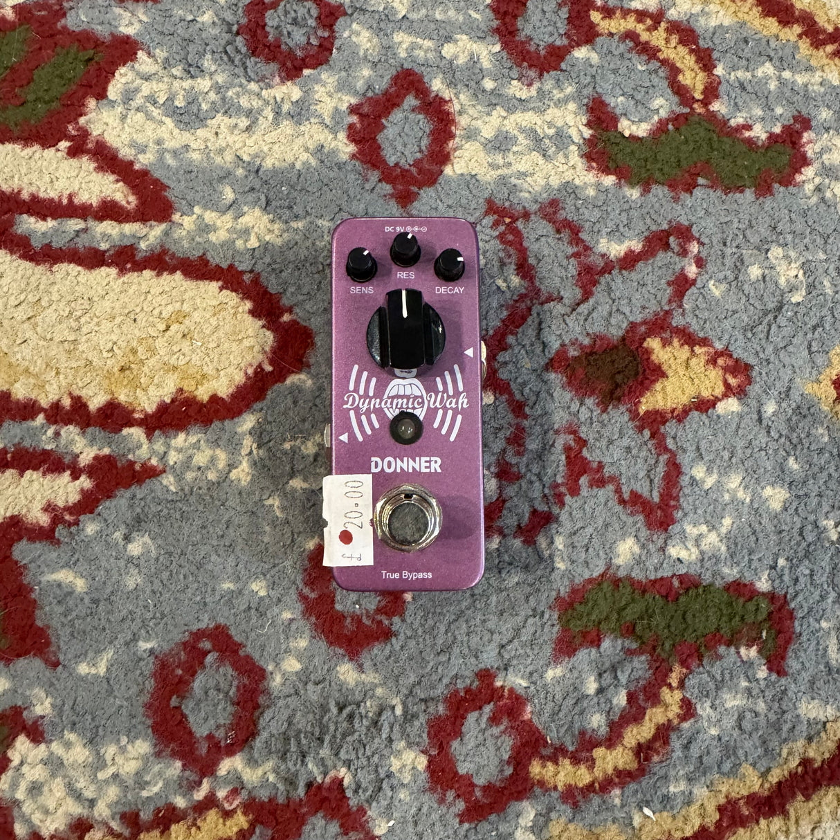 Donner Dynamic Wah Filter Pedal Mini Pedal (Pre-Owned)