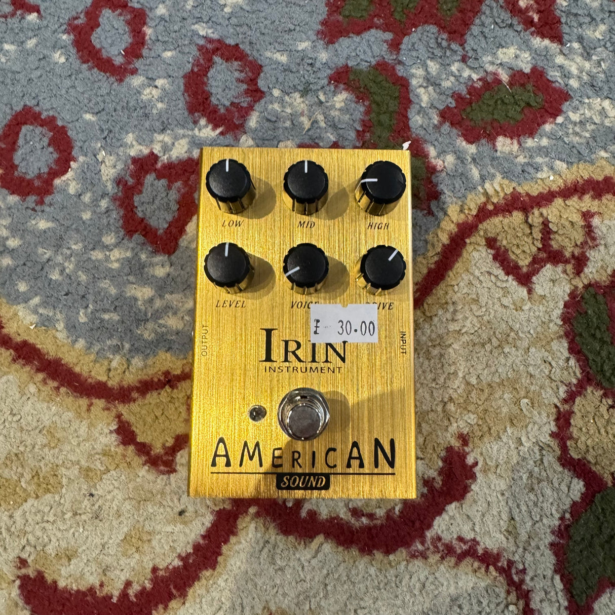 Irin AN-34 American Sound 57 Deluxe Amp Simulator Pedal (Pre-Owned)