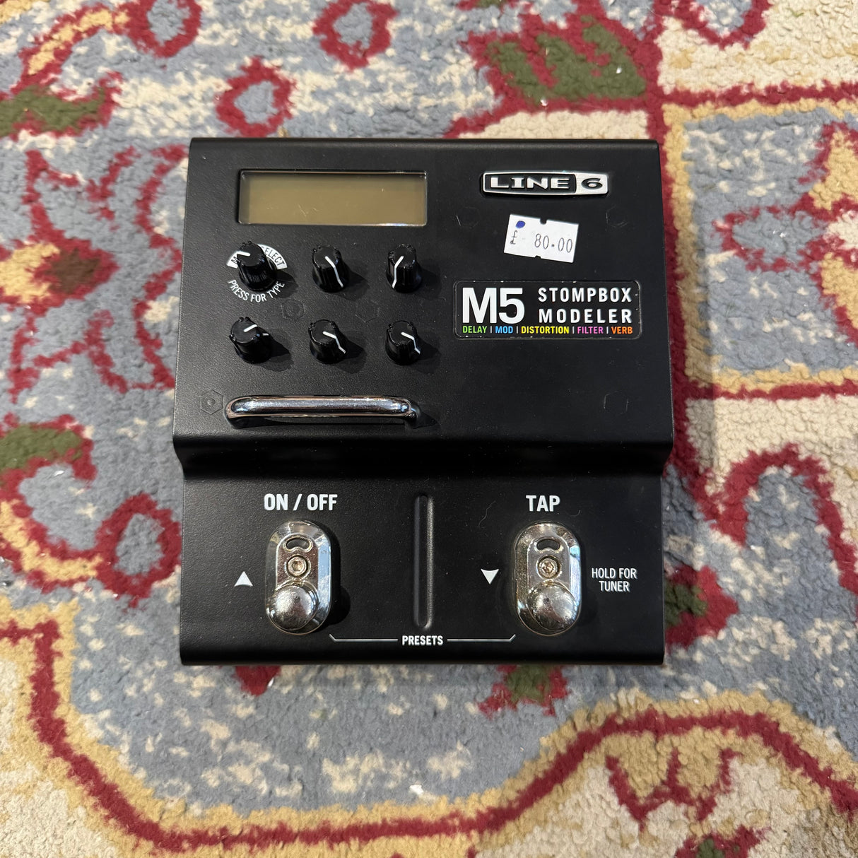 Line 6 M5 Stompbox Modeller Multi Effects Pedal (Pre-Owned)