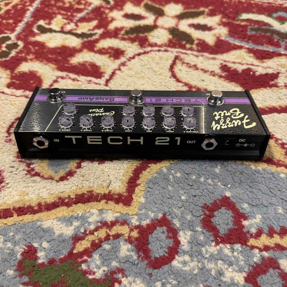 Tech 21 Sansamp Character Plus Series Fuzzy Brit Pedal (Pre-Owned)