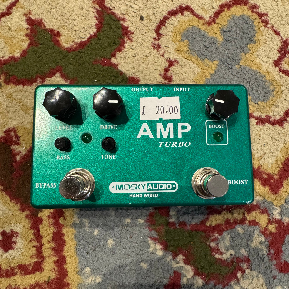 Mosky Amp Turbo Overdrive & Boost Pedal (Pre-Owned)