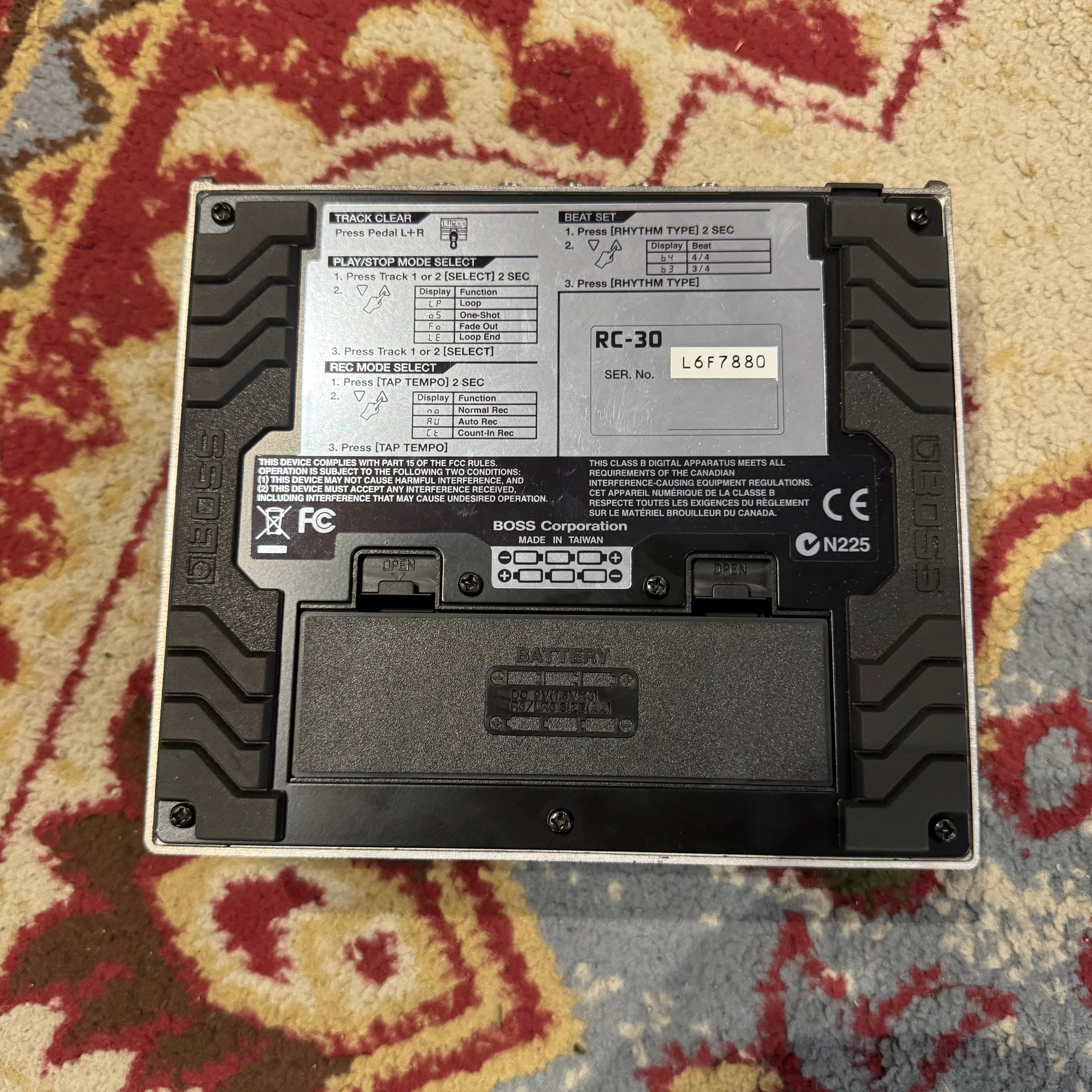 Boss RC-30 Loopstation Dual Track Looper Pedal (Pre-Owned) – Music