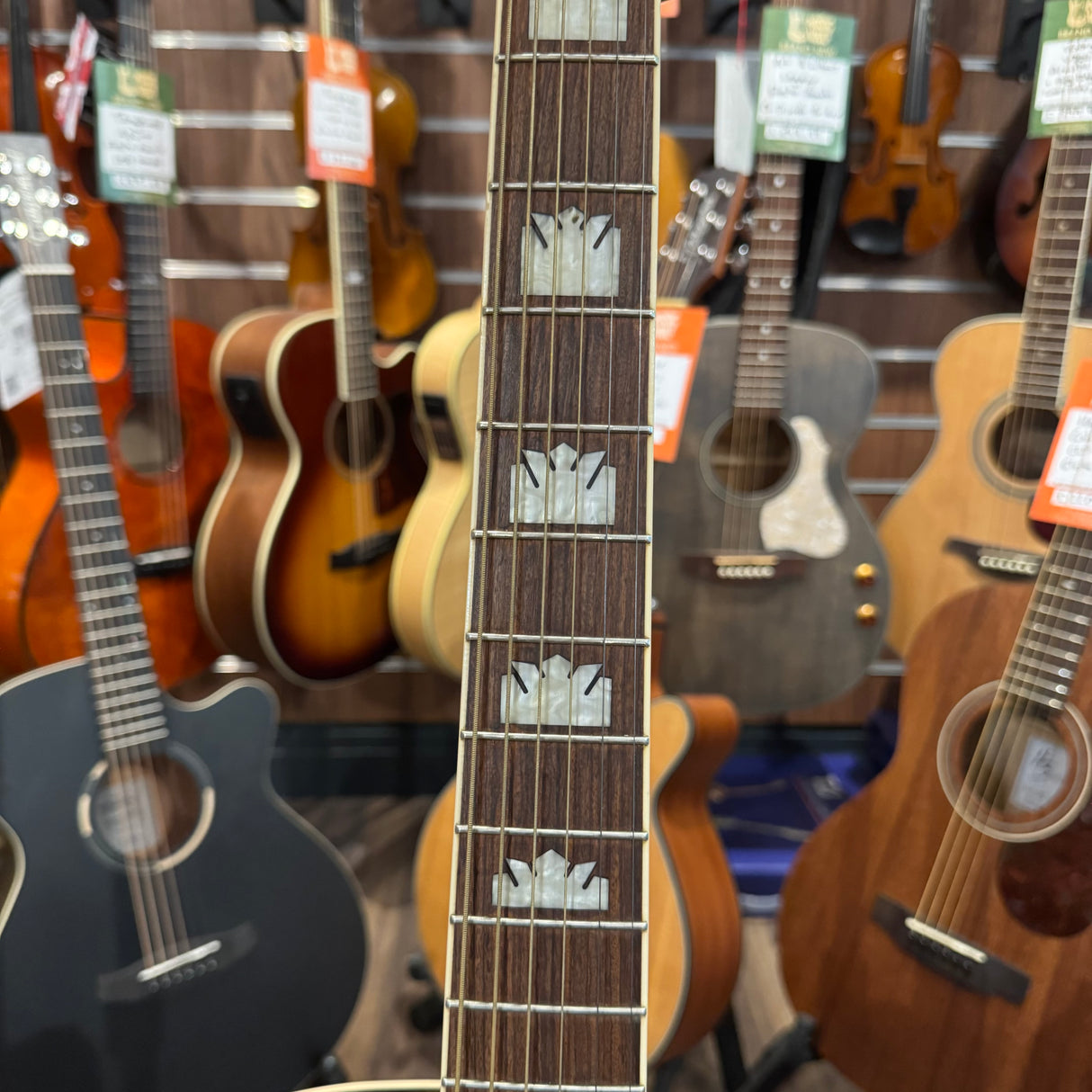 Epiphone J-200 EC Studio (EJ-20SCE) Jumbo Electro Acoustic (Pre-Owned)