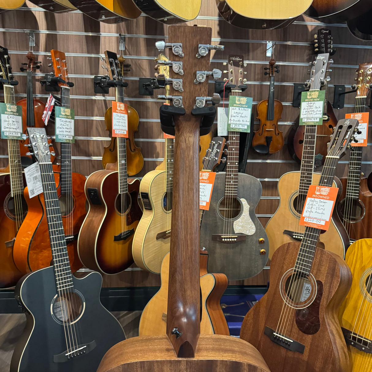 Sigma DM7E 7-String Electro Acoustic Guitar (Pre-Owned)