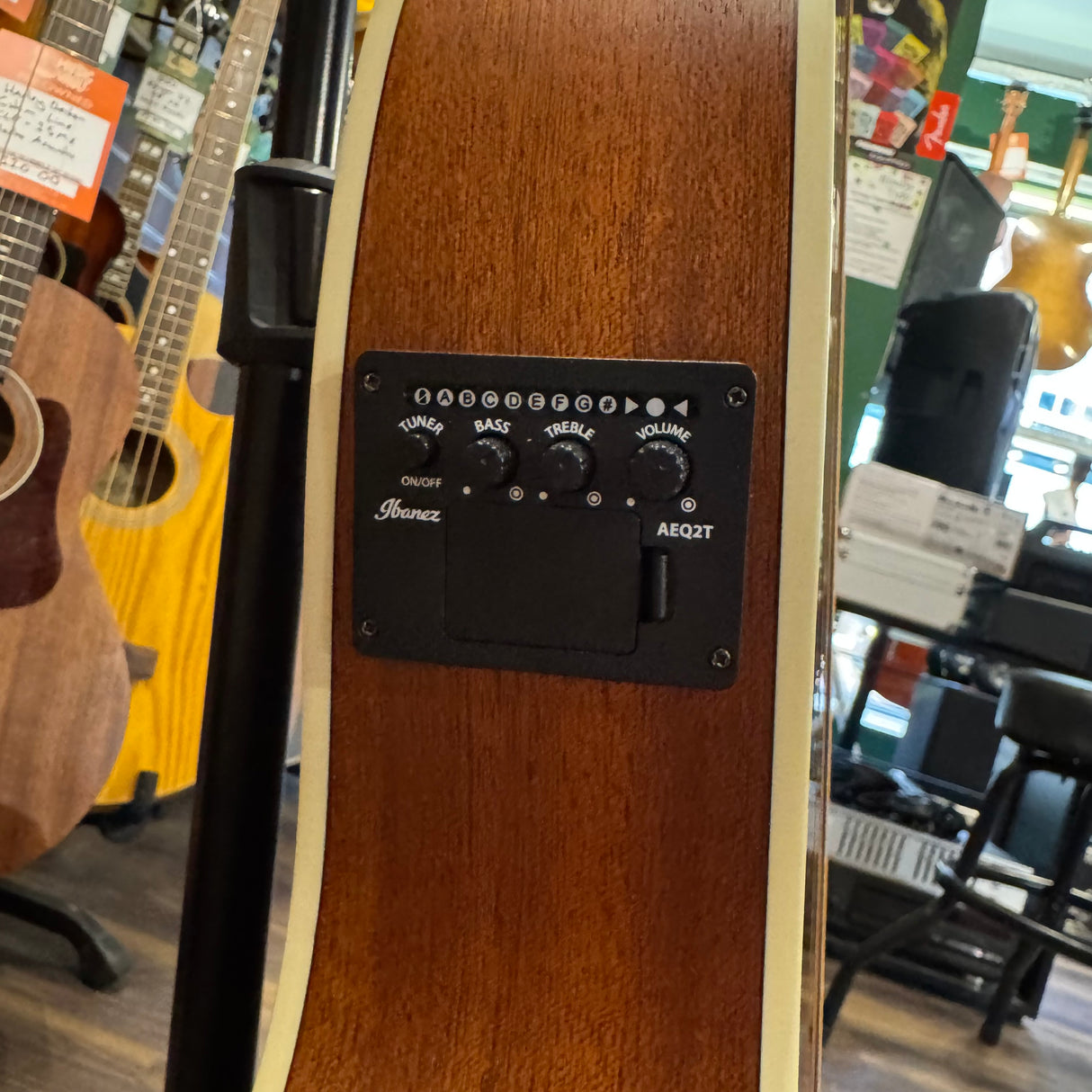 Ibanez Talman TCY12E-OPN Open Pore natural Thinline Electro Acoustic (Pre-Owned)