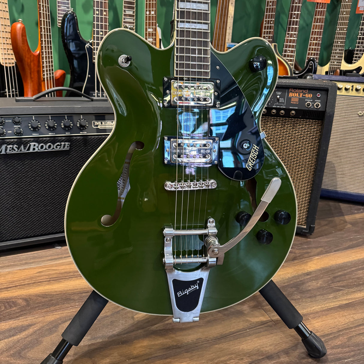 Gretsch G2622T Streamliner Center Block Double Cut With Bigsby Torino Green (Pre-Owned)