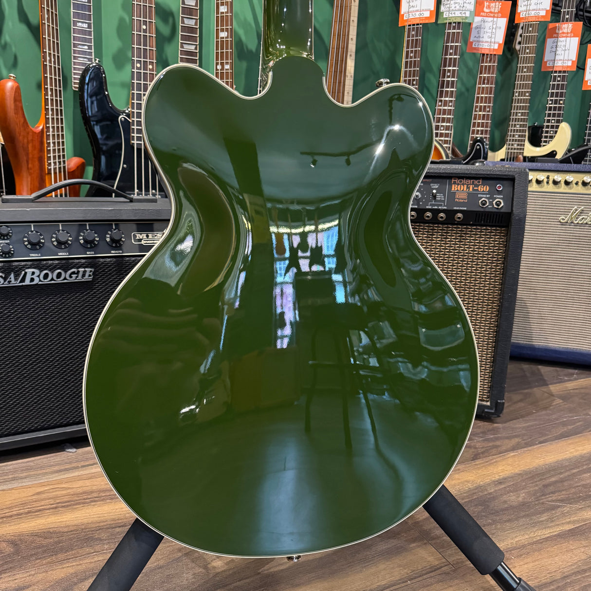 Gretsch G2622T Streamliner Center Block Double Cut With Bigsby Torino Green (Pre-Owned)