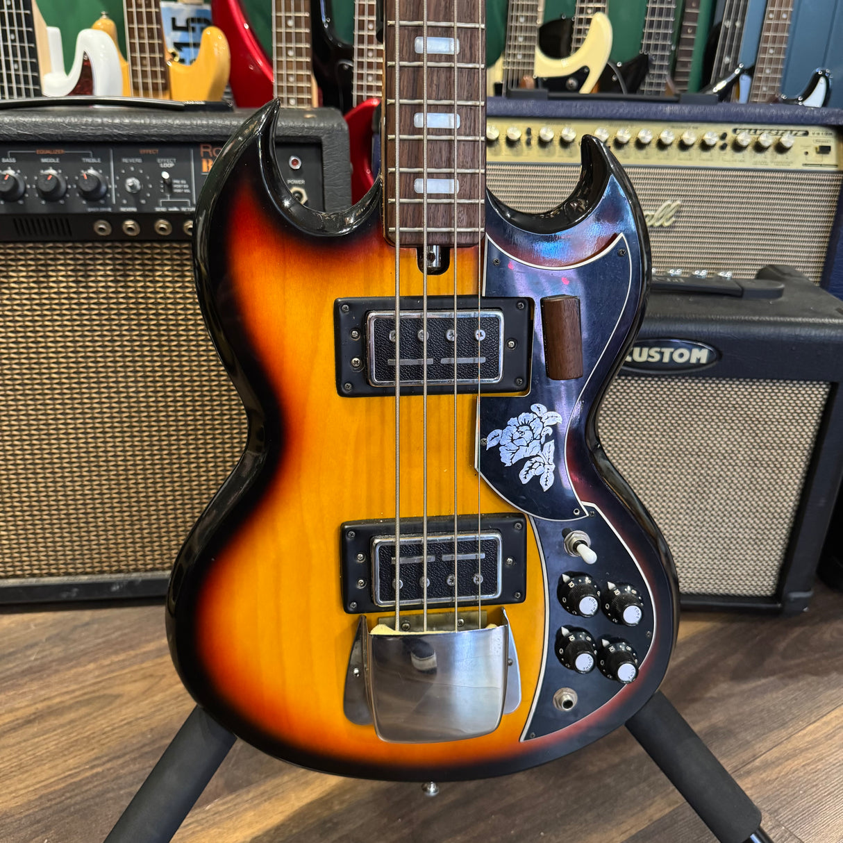 Kay K-2B SG EB Style Bass Guitar Japanese 1970's (Pre-Owned)