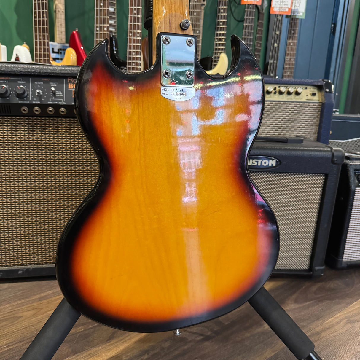Kay K-2B SG EB Style Bass Guitar Japanese 1970's (Pre-Owned)