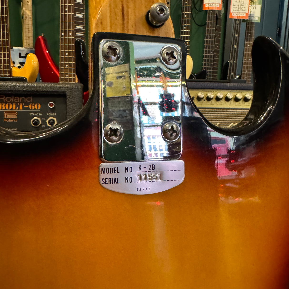 Kay K-2B SG EB Style Bass Guitar Japanese 1970's (Pre-Owned)
