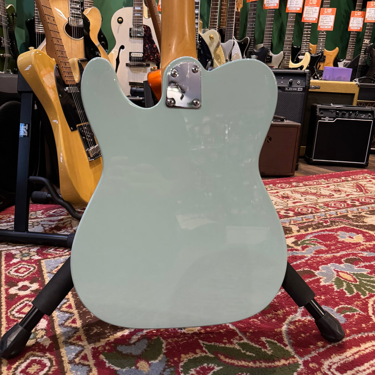 Stagg SET-CST SNB Vintage T Series Electric Guitar Blue (Pre-Owned)