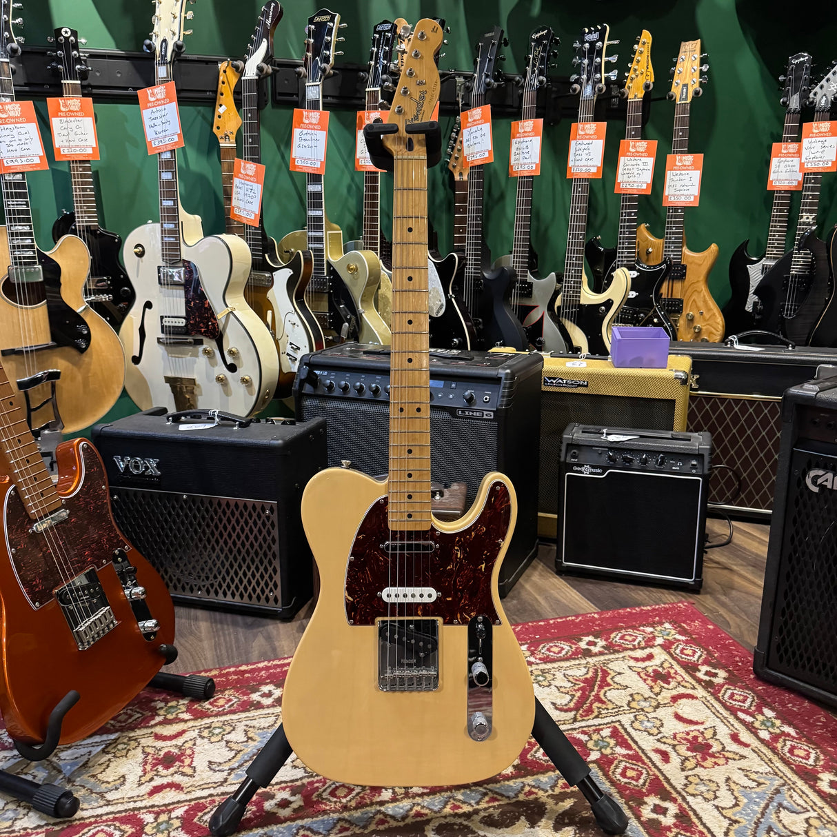 Fender Deluxe Series Nashville Telecaster Korean 2009 Honey Blonde (Pre-Owned)