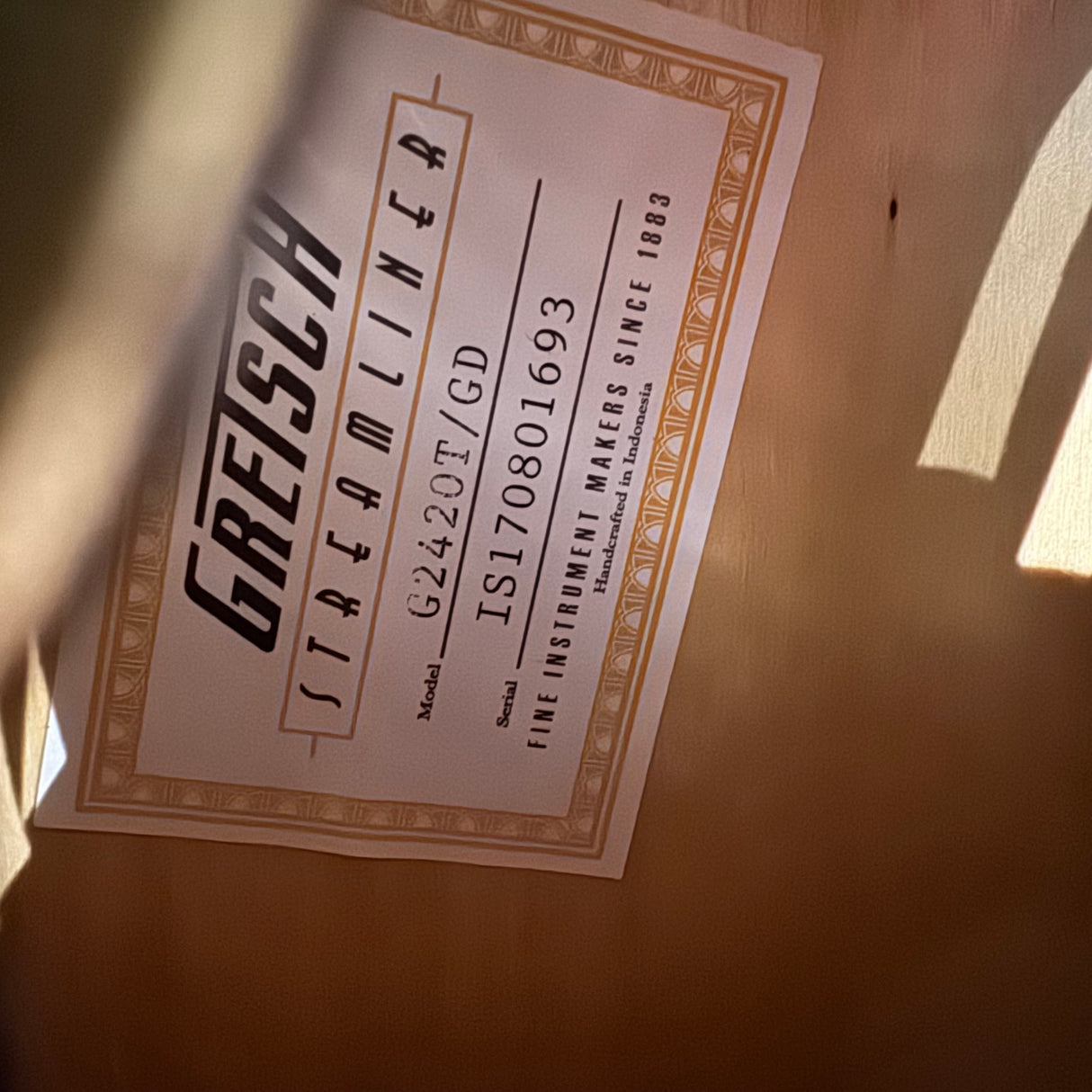 Gretsch G2420T Streamliner Hollow Body With Bigsby Golddust (Pre-Owned)