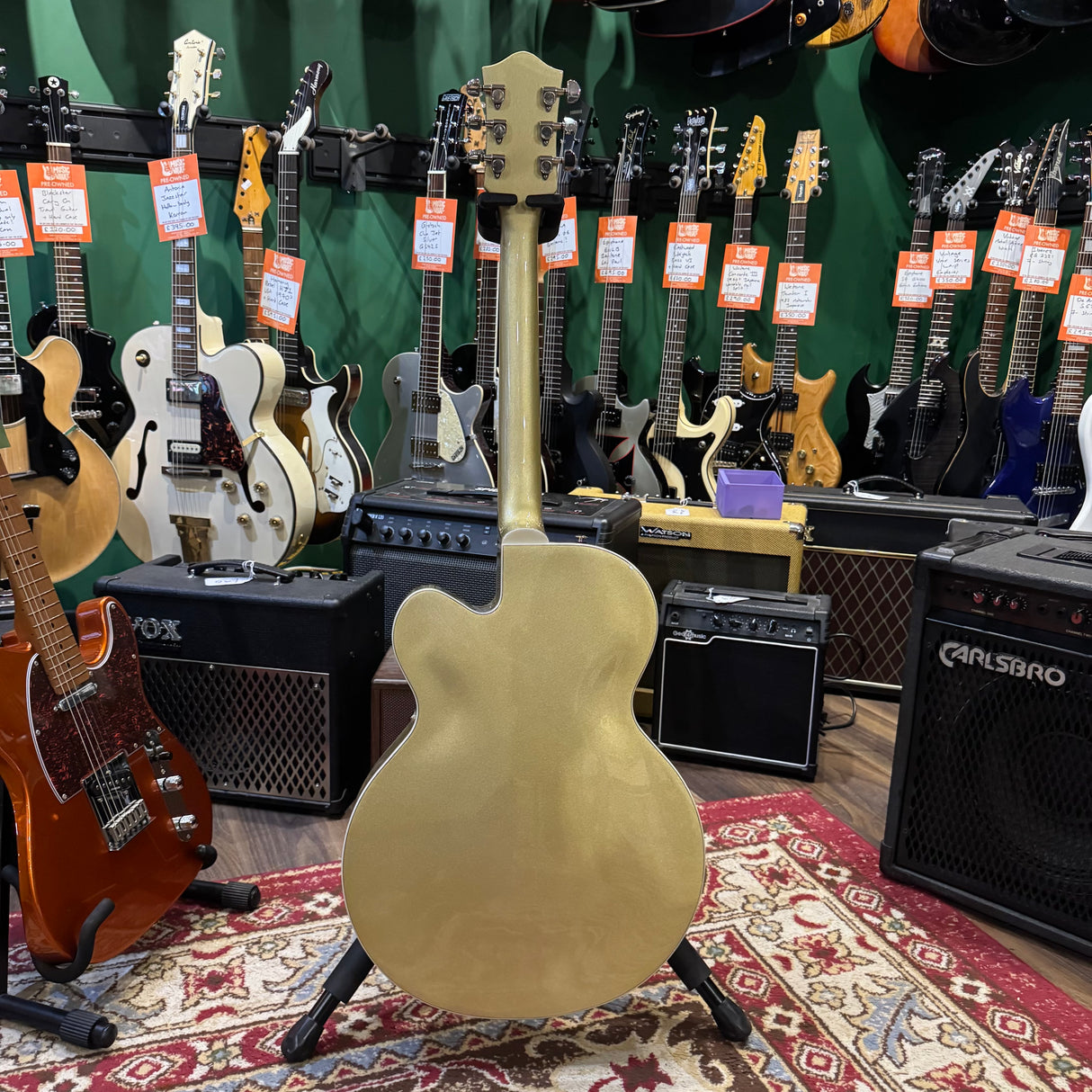 Gretsch G2420T Streamliner Hollow Body With Bigsby Golddust (Pre-Owned)