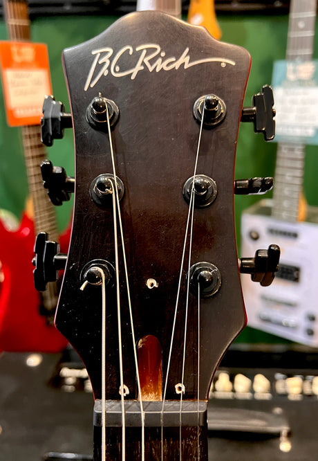 BC Rich Bich ST Hard Tail Transparent Red (Pre-Owned) - Music Vault