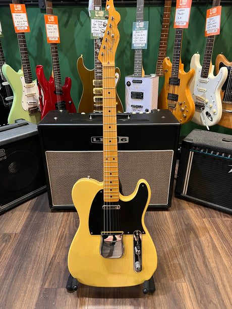 Partscaster 50's Style Telecaster  Blonde (Pre-Owned) - Music Vault