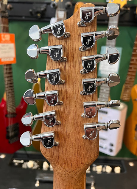 J Davey Custom 12 String Jazzmaster Natural (Pre-Owned) - Music Vault