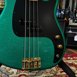 Jarock/Ibanez Blazer Electric Bass Guitar Green Sparkle (Pre-Owned)