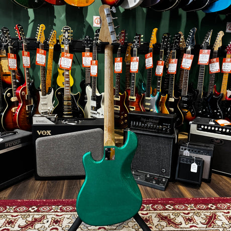 Jarock/Ibanez Blazer Electric Bass Guitar Green Sparkle (Pre-Owned) - Music Vault