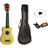 Johnny Brook Soprano Ukulele Starter Pack Natural