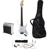 Johnny Brook Electric Guitar, Amplifier & Accessory Starter Pack White