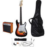 Johnny Brook Electric Guitar, Amplifier & Accessory Starter Pack Sunburst