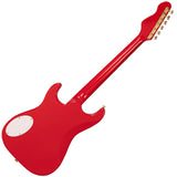Joe Doe By Vintage Gas Jockey Electric Guitar Pump Red + Hard Case