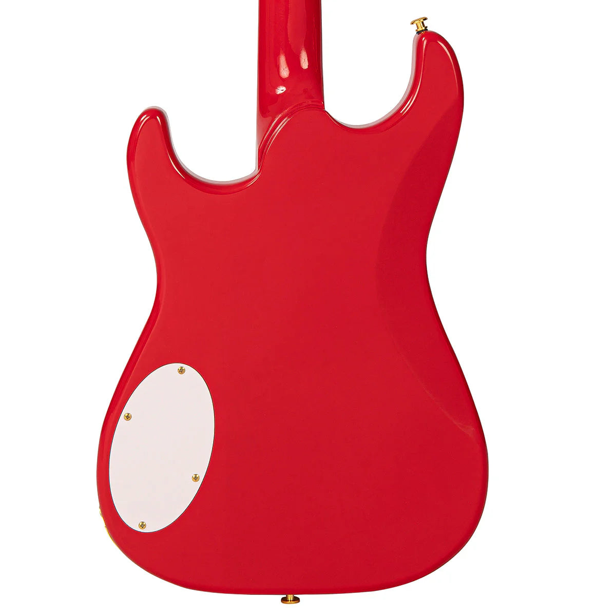 Joe Doe By Vintage Gas Jockey Electric Guitar Pump Red + Hard Case