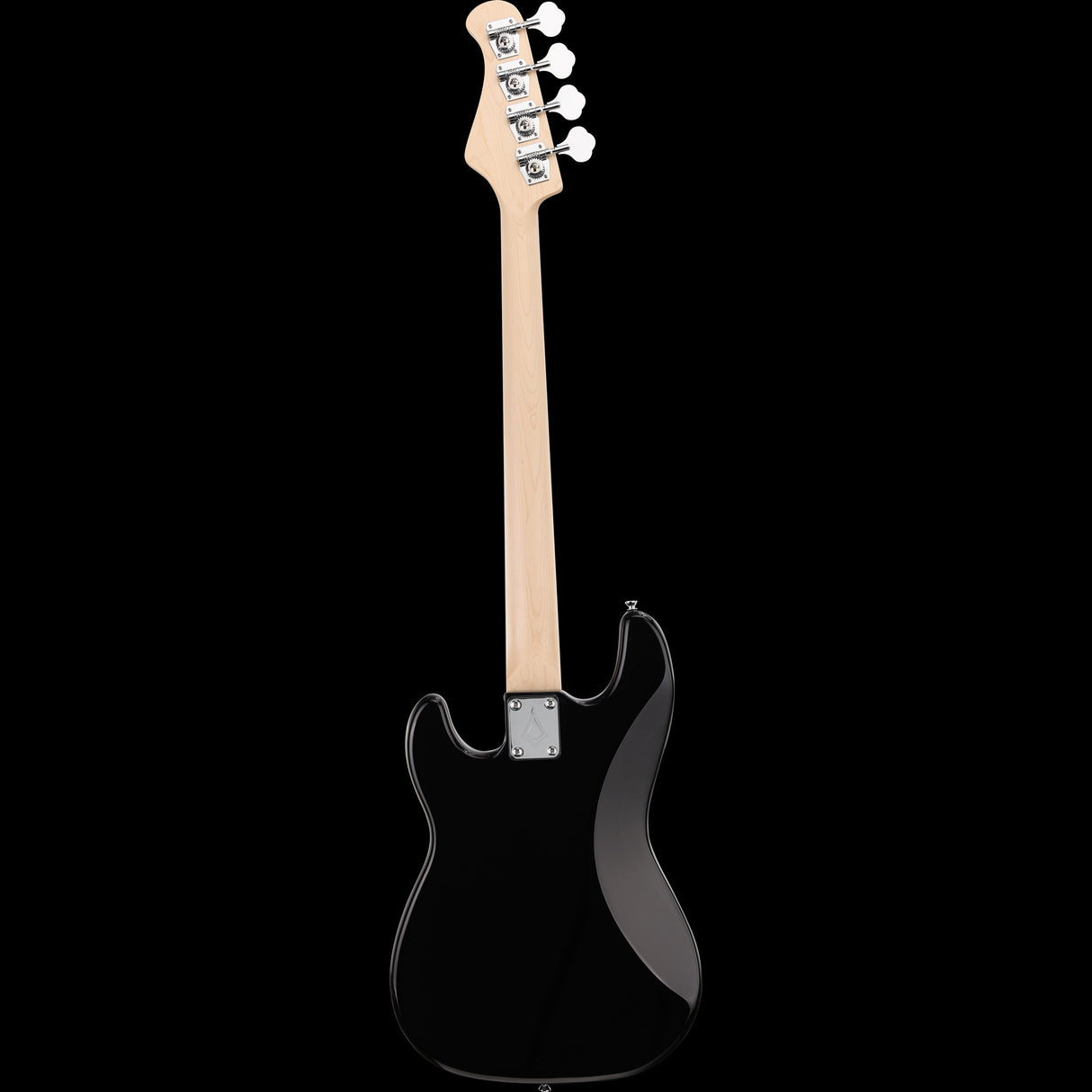 Arrow Guitars Session Precision Bass Guitar Abyss Black