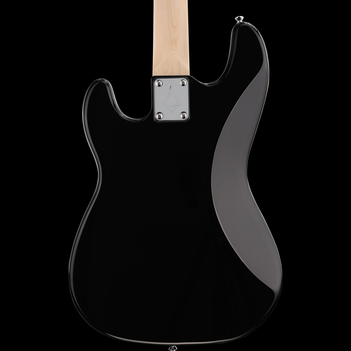 Arrow Guitars Session Precision Bass Guitar Abyss Black