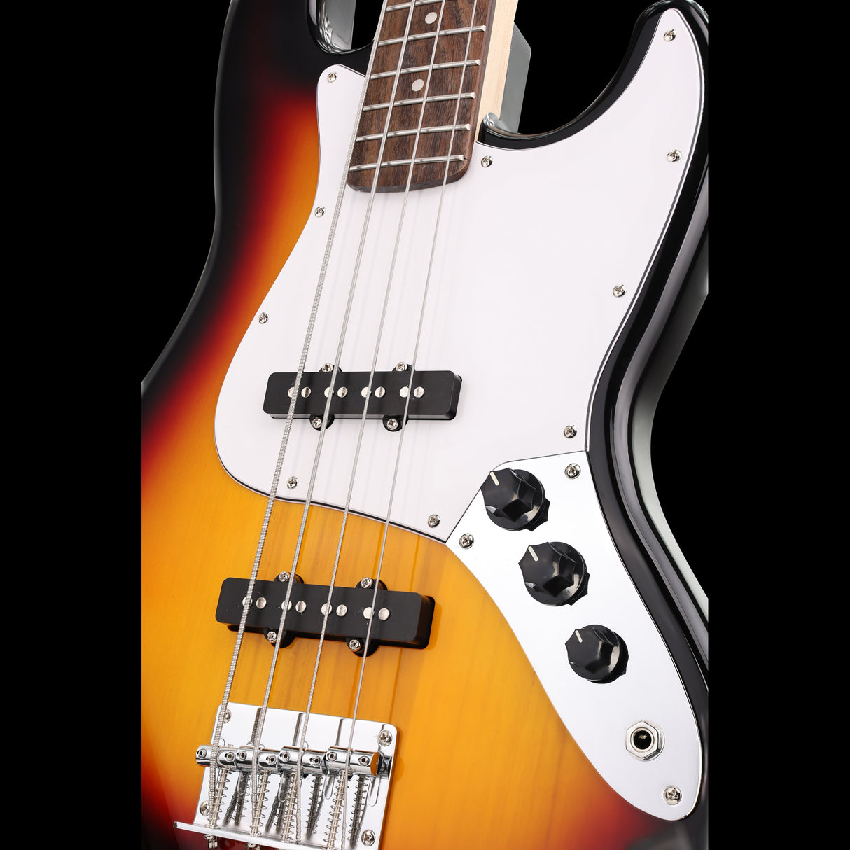 Arrow Guitars Louisiana Jazz Bass Guitar Tobacco Burst
