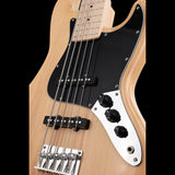 Arrow Guitars Louisiana 5 String Jazz Bass Guitar Natural