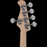 Arrow Guitars Louisiana 5 String Jazz Bass Guitar Natural
