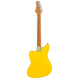 Northstar Pro NSP4GY Offset Body Electric Guitar Grafitti Yellow Gloss