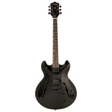 Northstar Pro NSP5BKG Semi Hollowbody Electric Guitar Black Gloss