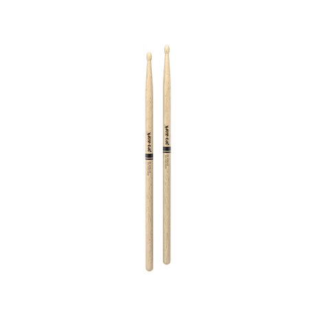 Promark Classic Attack 5B Shira Kashi Oak Drumsticks Oval Wood Tip - Music Vault