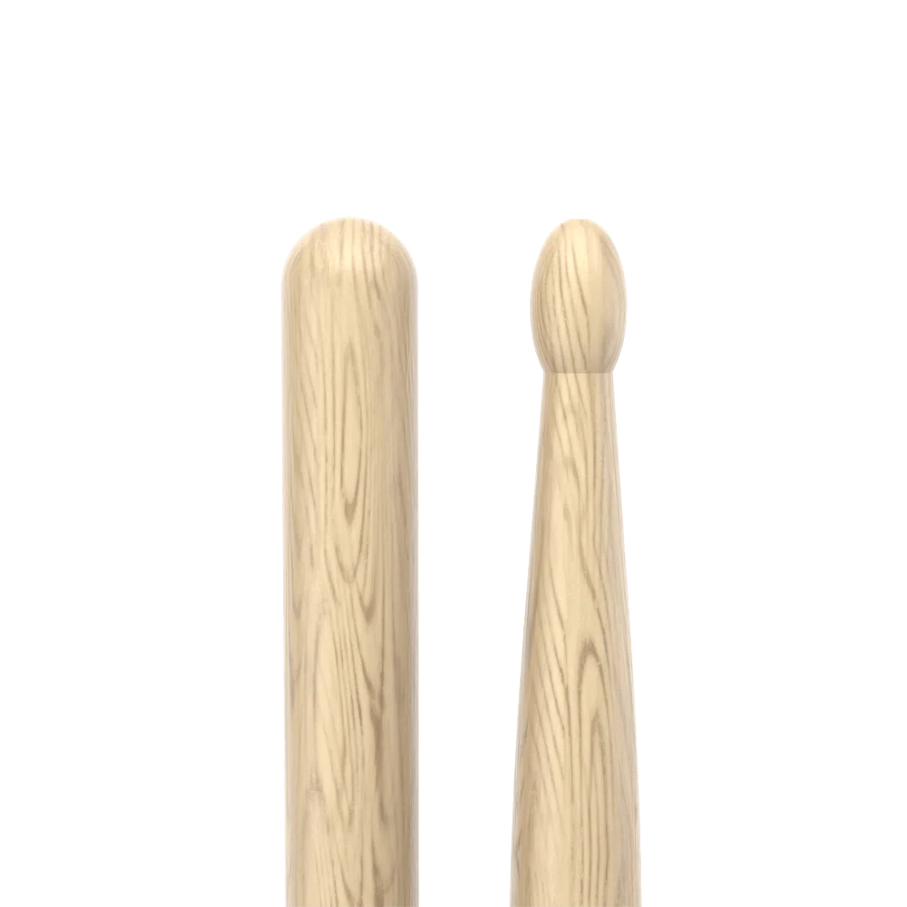 Promark Classic Attack 5B Shira Kashi Oak Drumsticks Oval Wood Tip