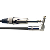 Stagg S-Series Deluxe Instrument Cable, Jack to Right Angle Jack