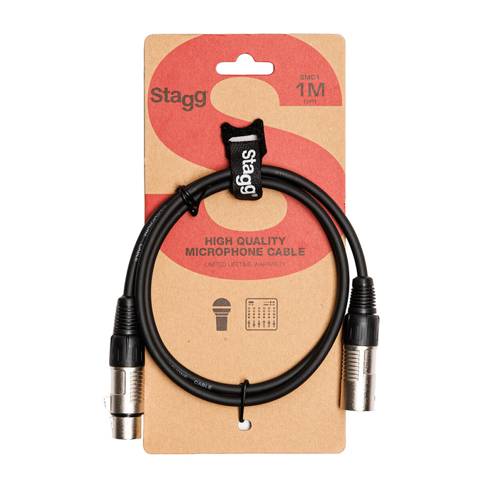 Stagg S-Series Microphone Cable, XLR to XLR