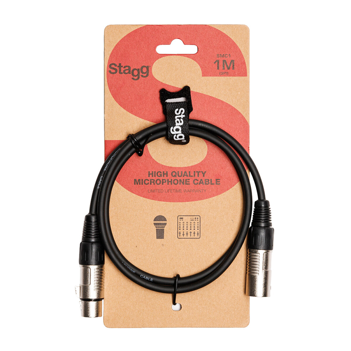 Stagg S-Series Microphone Cable, XLR to XLR