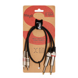 Stagg Twin Cable, Jack to Phono (RCA)