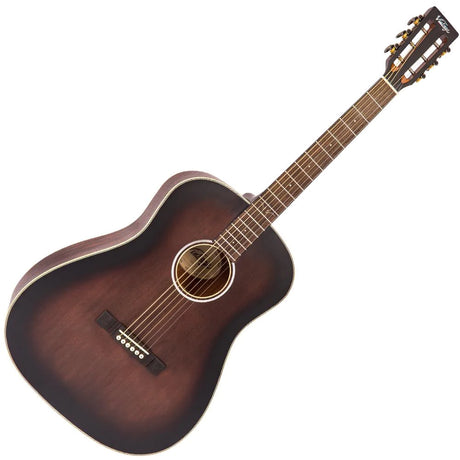 Vintage Historic Series Drop Shoulder Acoustic Guitar - Music Vault
