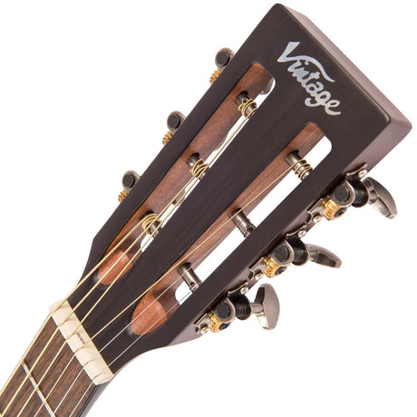 Vintage Historic Series Drop Shoulder Acoustic Guitar - Music Vault