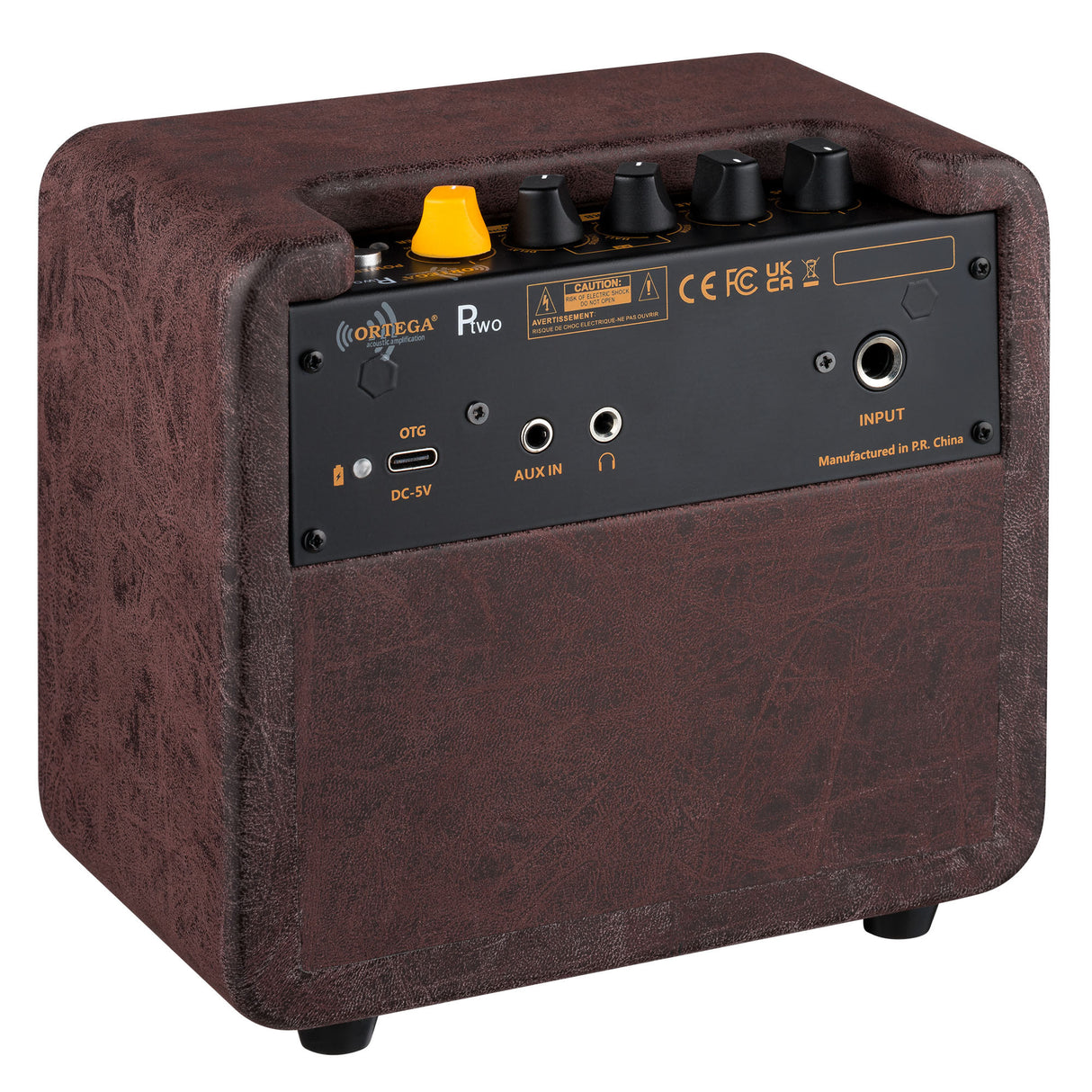 Ortega PTWO 12 Watt Battery Powered Acoustic Guitar Amplifier
