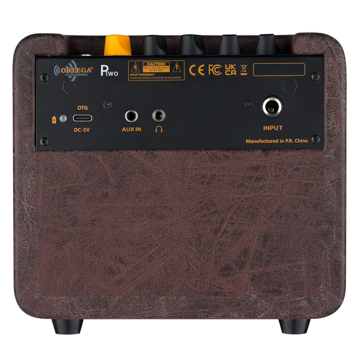 Ortega PTWO 12 Watt Battery Powered Acoustic Guitar Amplifier