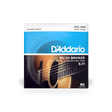 D'Addario 80/20 Bronze Acoustic Guitar Strings Light EJ11 - Music Vault