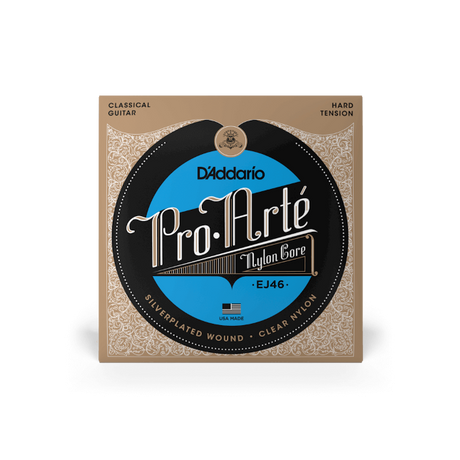 D'Addario Pro Arte Classical Acoustic Guitar Strings Hard Tension EJ46 - Music Vault