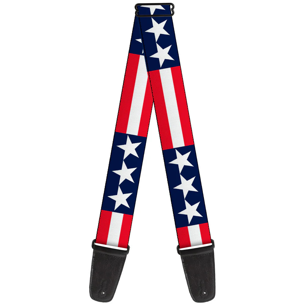 Buckle-Down Guitar Strap Stars & Stripes