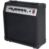 Johnny Brook Electric Guitar, Amplifier & Accessory Starter Pack Black