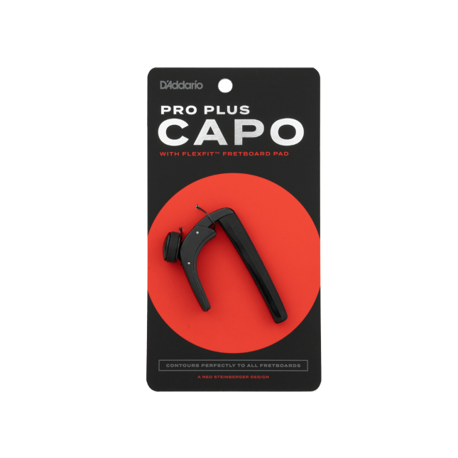 D'Addario Pro Plus Acoustic & Electric Guitar Capo